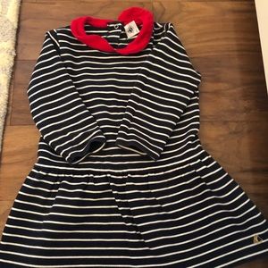 Signature Petit Bateau Stripe Dress.